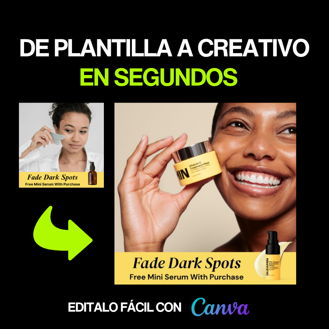 500+ CREATIVOS ESTÁTICOS EDITABLES